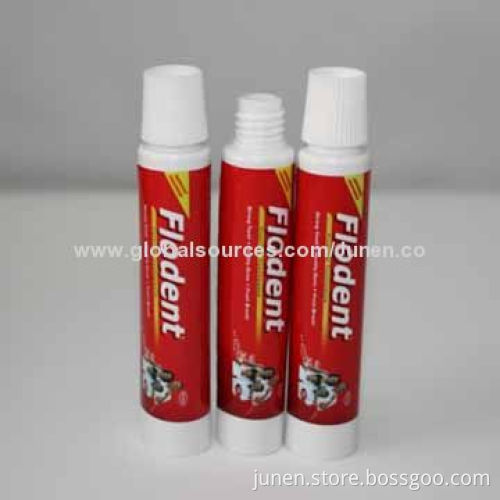 Laminated tube for toothpaste, food safety grade, customized printing and dimensions